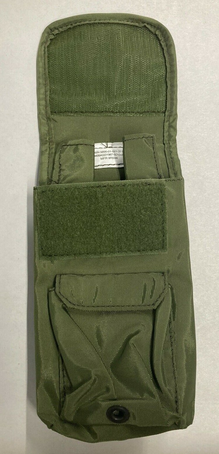 ALICE GPS / Radio Pouch NOS USGI NSN 5895-01-521-3111 OD Green