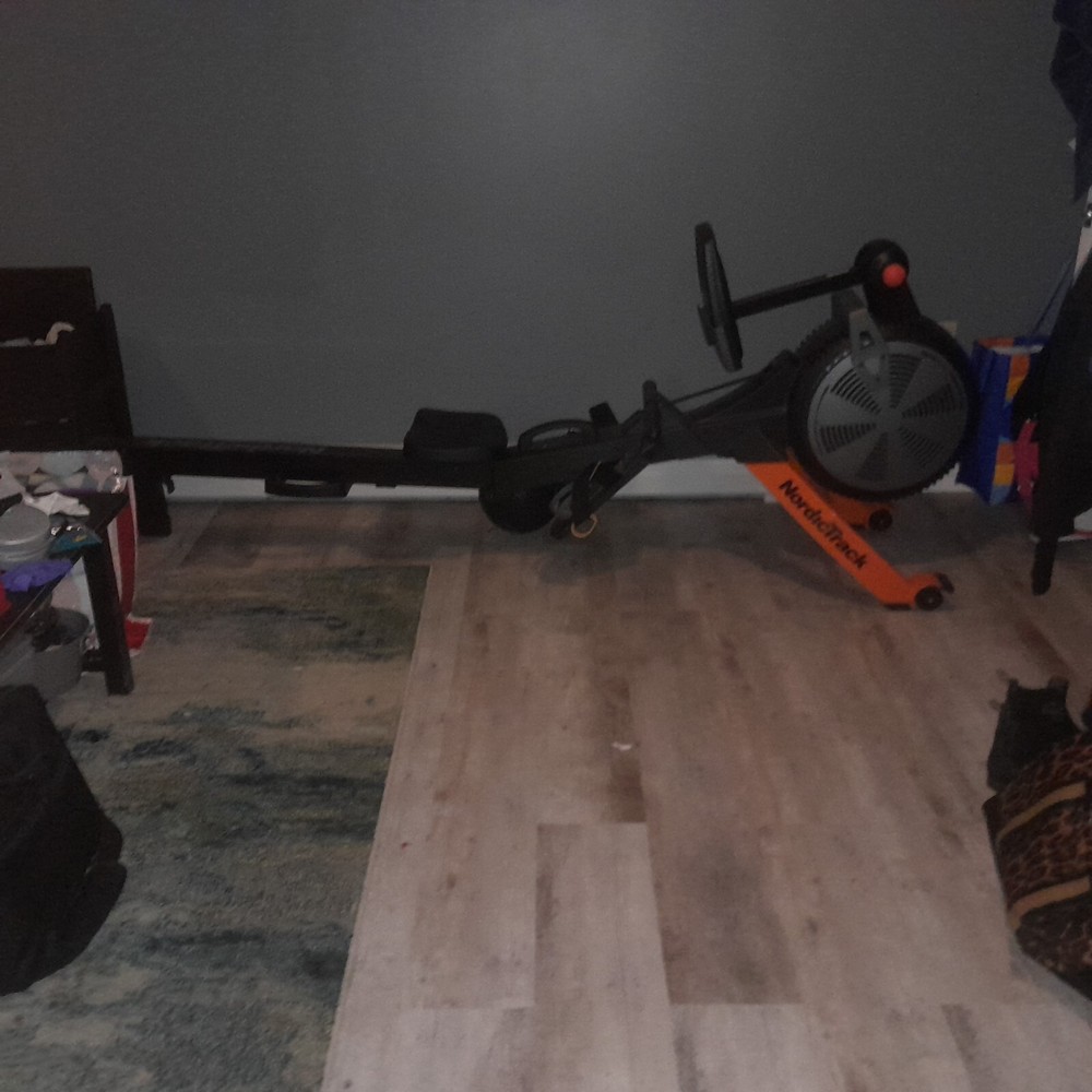 Nordic track rowing machine used