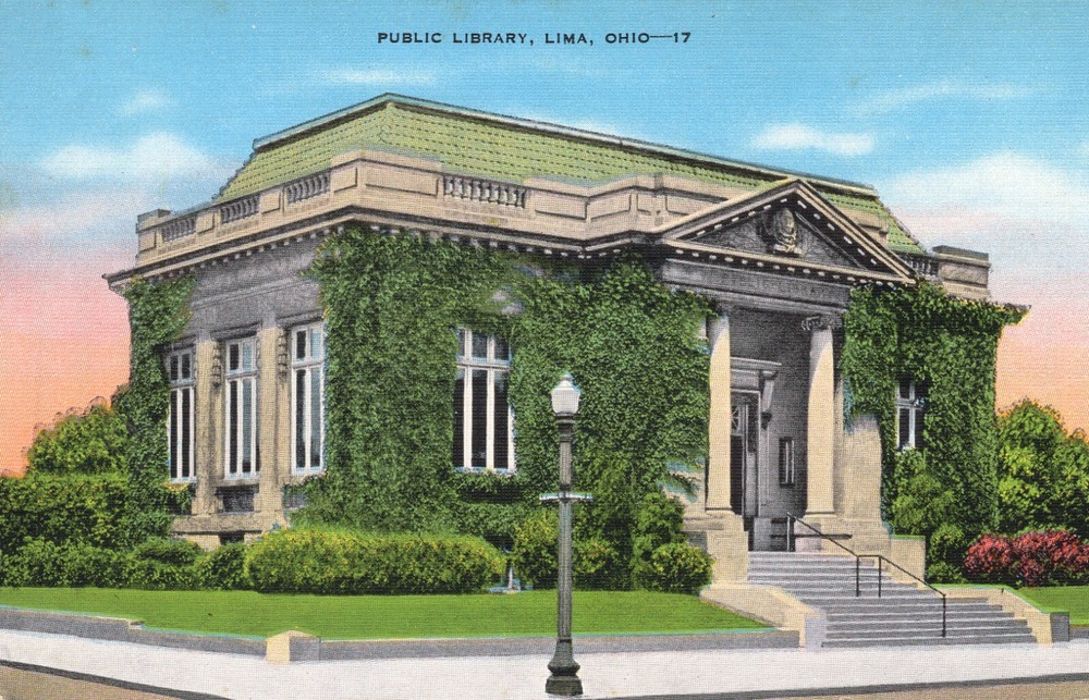 PUBLIC LIBRARY, LIMA, OH - PC5386