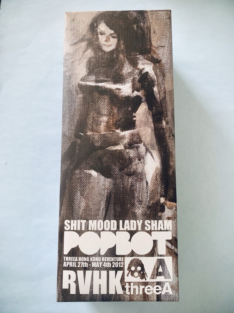 ThreeA 3A Popbot  Lady Sham Black Version 1/6th  Scale /Excellent Condition.