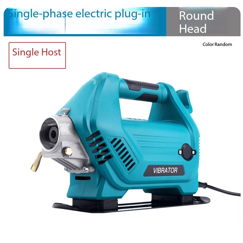 Single-Phase Plug-In Concrete Vibrator Portable High-Frequency Cement Vibrator