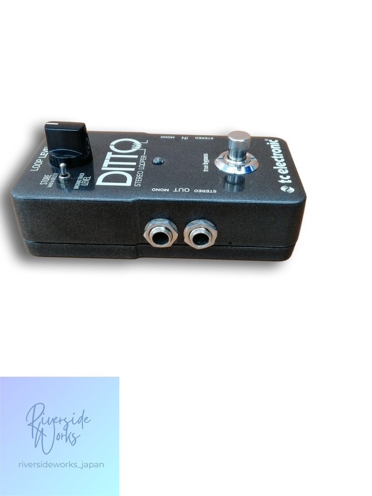 TC ELECTRONIC DITTO STEREO LOOPER Effect Pedal Used JP