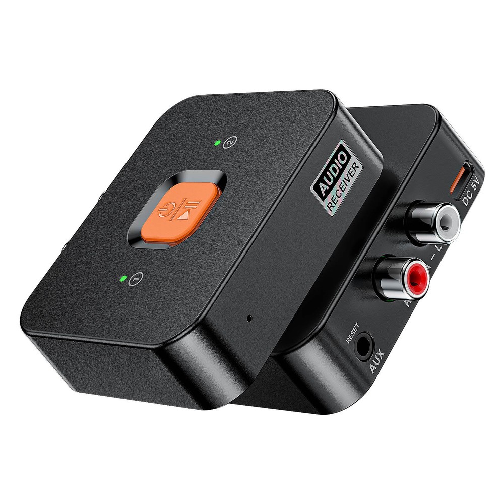 Bluetooth 6.0 Receiver Adapter for Speakers 3.5mm Jack RCA Wireless Audio Stream