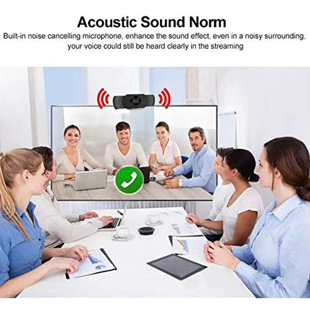 VANYUST HD Webcam 1080p Streaming Web Camera