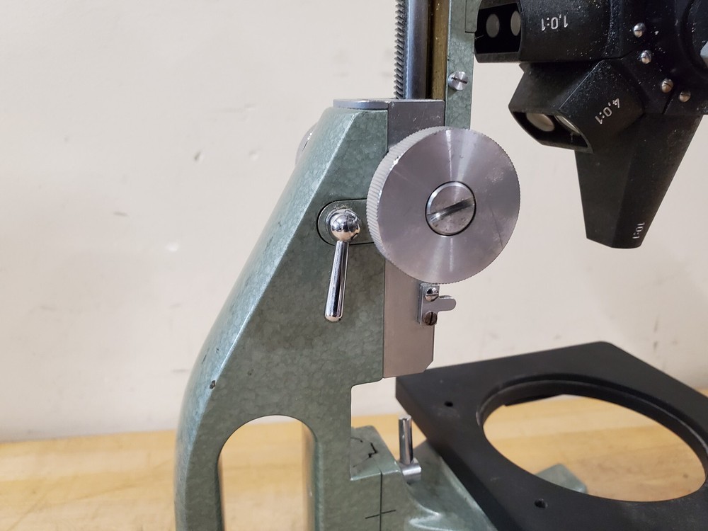 Vintage Reichert Austria 3 Head Stereo Microscope