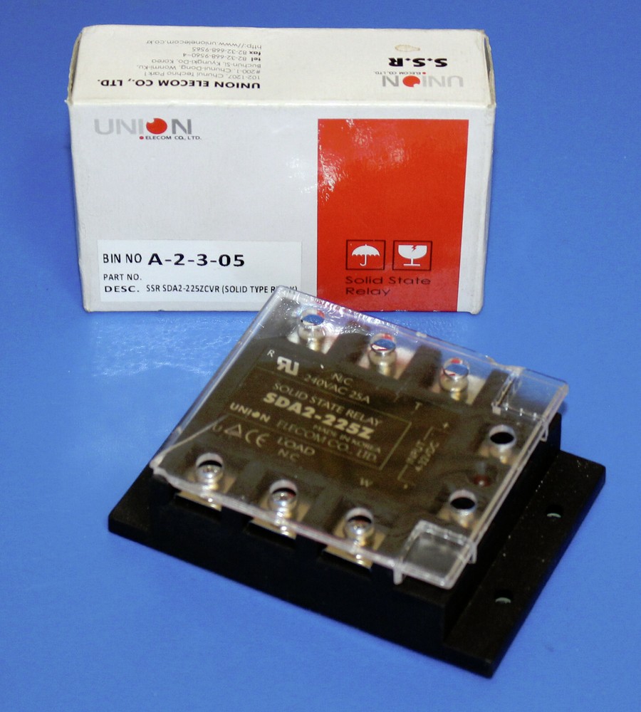 New UNION ELECOM SSR Solid State Relay SDA2-225ZCVR