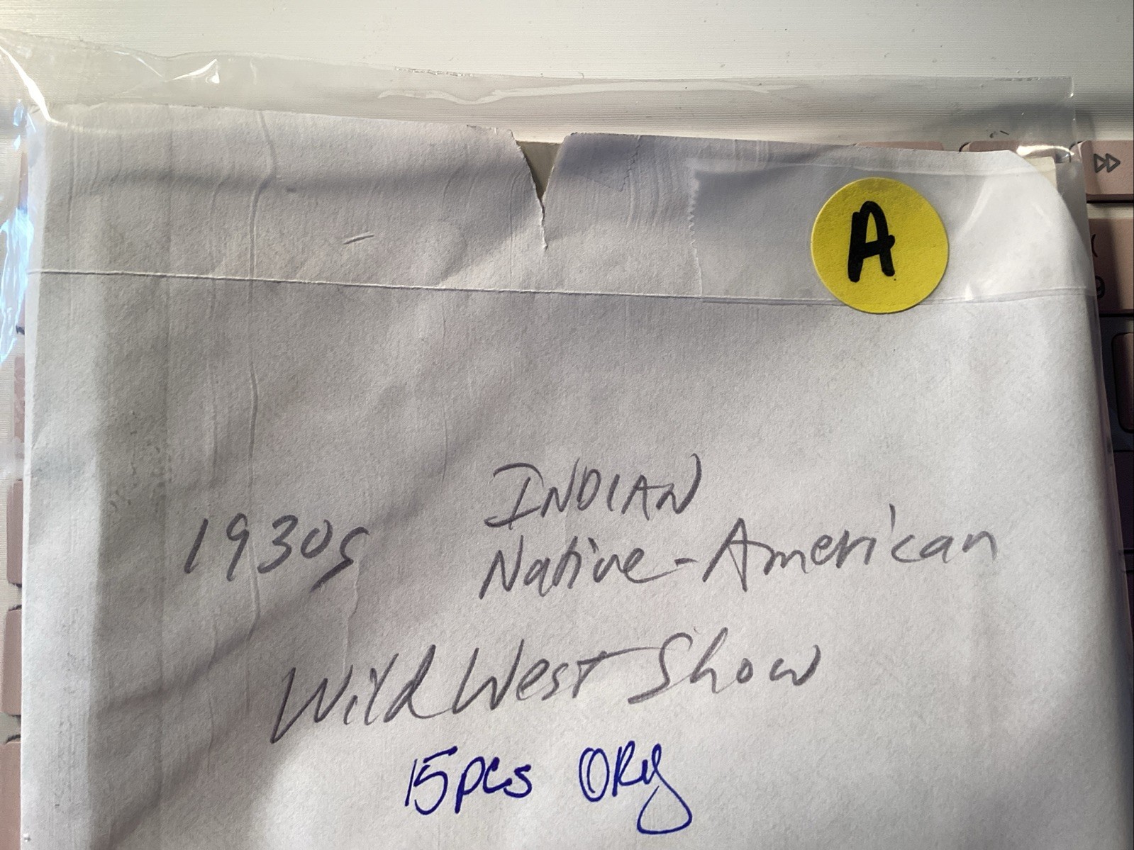 1930s Native American Indian Wild West Show 15/4x5” Original Vintage Photos