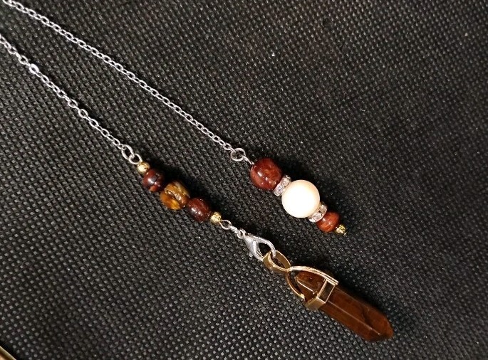 Tigers Eye Pendulum
