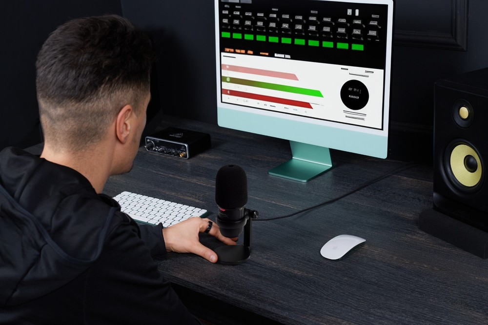 Sound Addicted Foam Windscreen Compatible with HyperX SoloCast