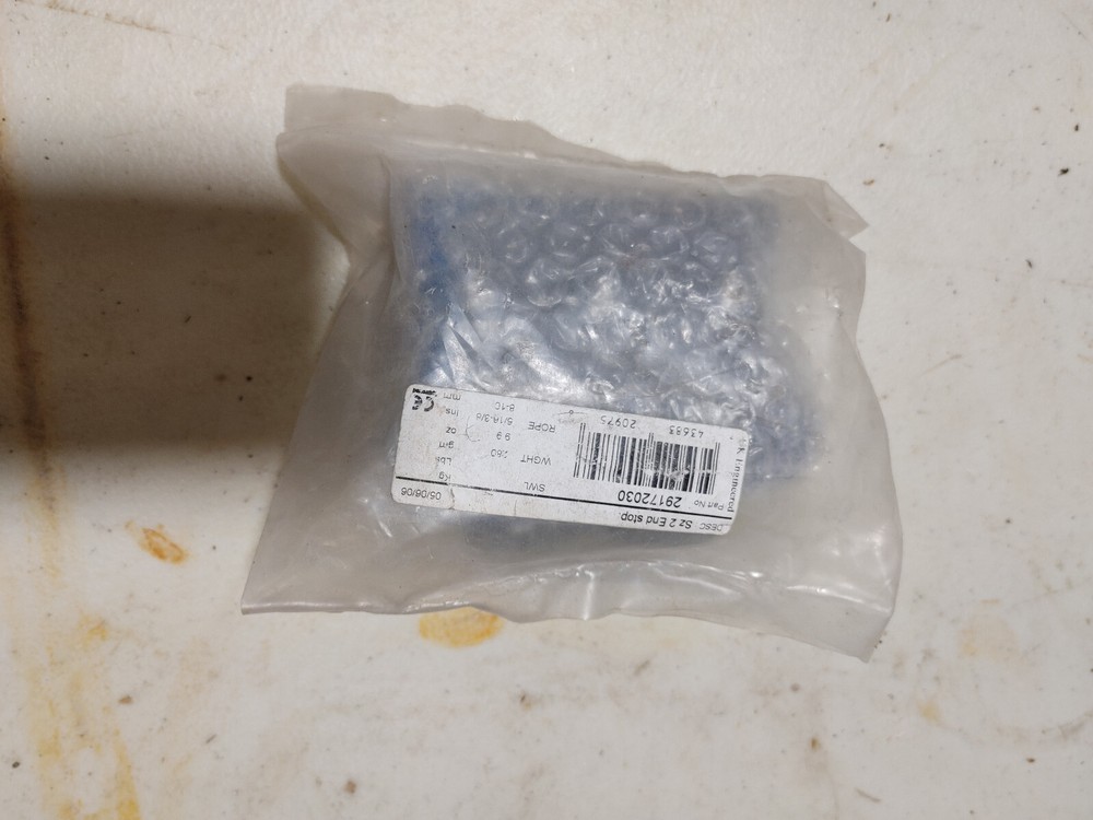 Size 2 Track End Stop Part No. 29172030 (GSDE)