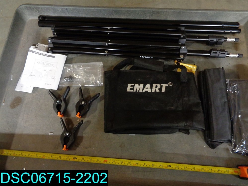 MISSING ONE CLIP EMART Photo Video Adjustable Background Stand Backdrop Support