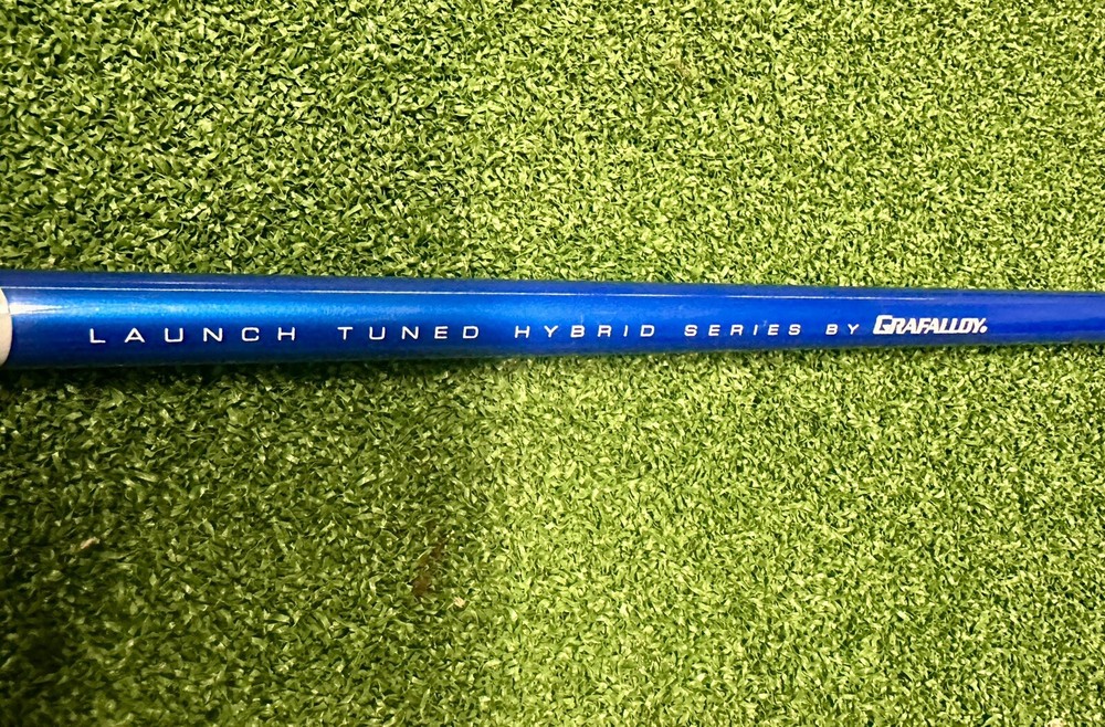 Graffaloy Pro Launch Blue X Flex Hybrid Golf Shaft Taper Tip