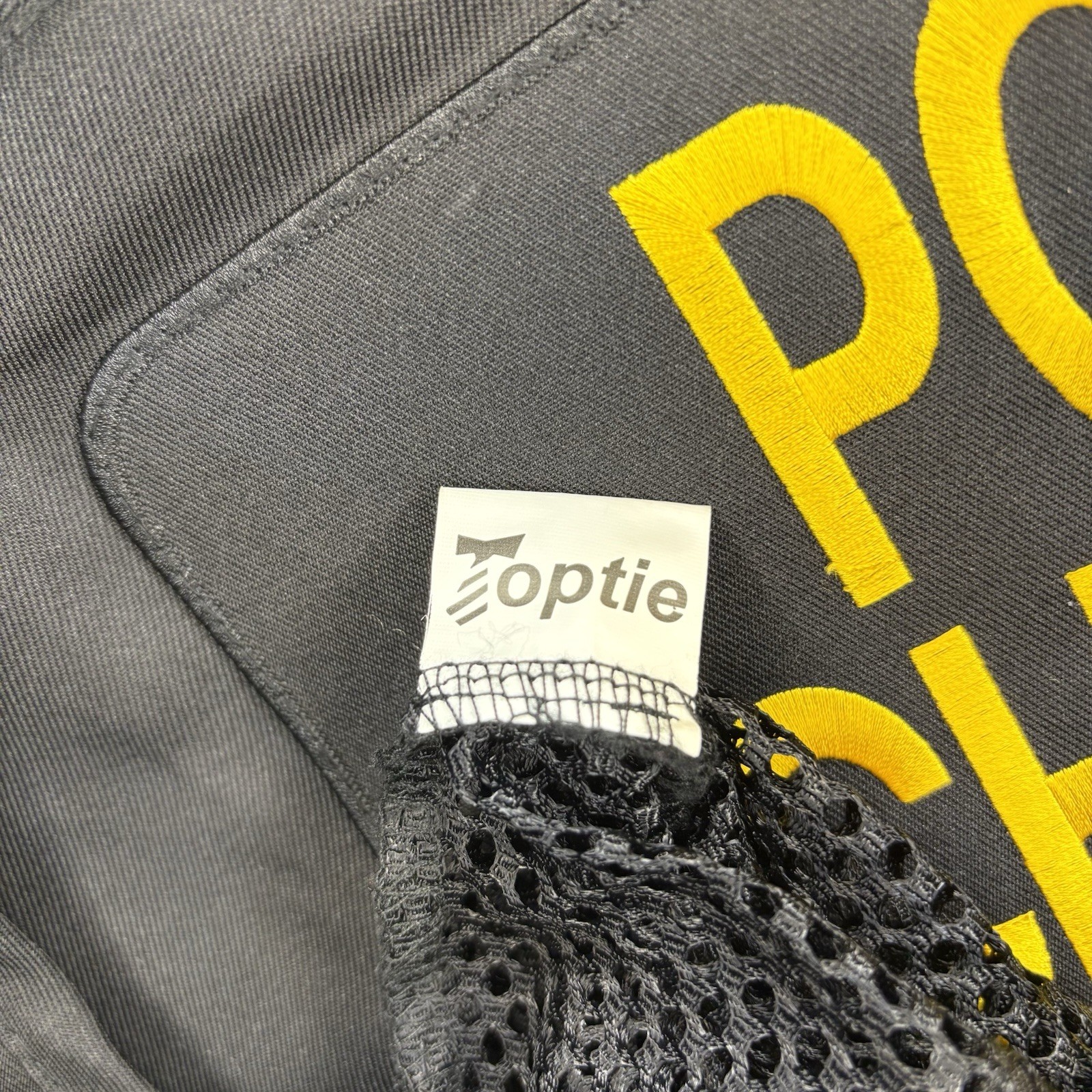 Authentic Police Chaplain Vest Black Mesh With Pockets RARE