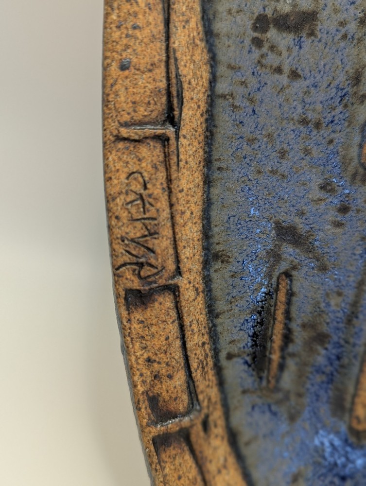 Vintage Pottery Serving Tray