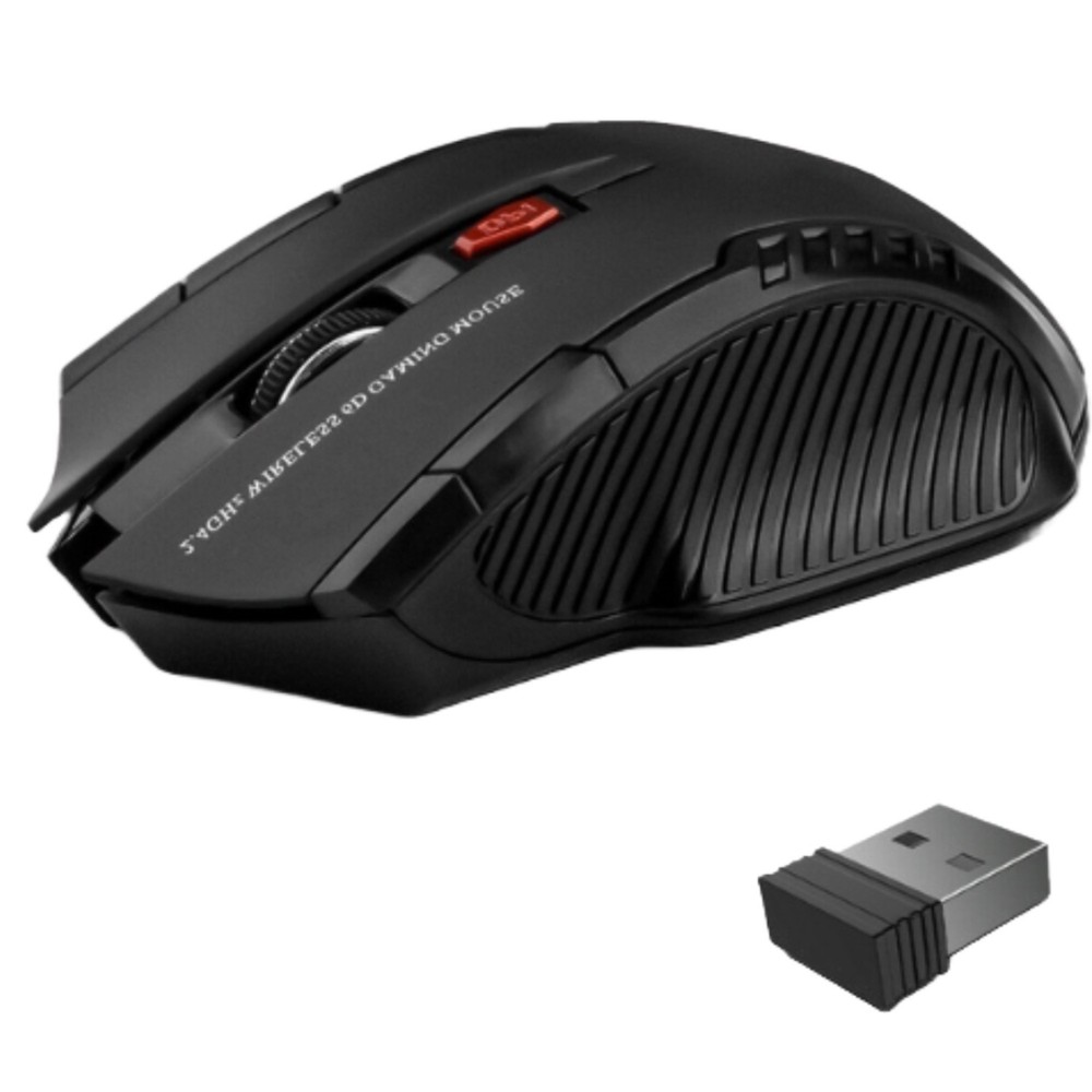 SANOXY Wireless Gaming Mouse Ergonomic Optical Control Black