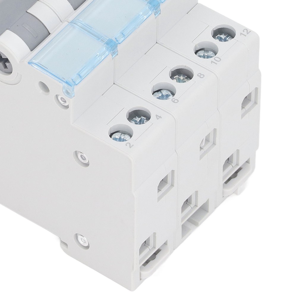 Manual Transfer Switch DIN Rail Mount 3P Interlock Circuit Breaker Switch Part