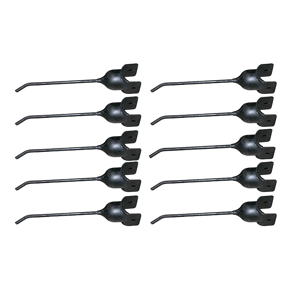 Set of Ten Rubber Mount Rake Teeth AE47389 Fits John Deere 74 672 660 652 54 64