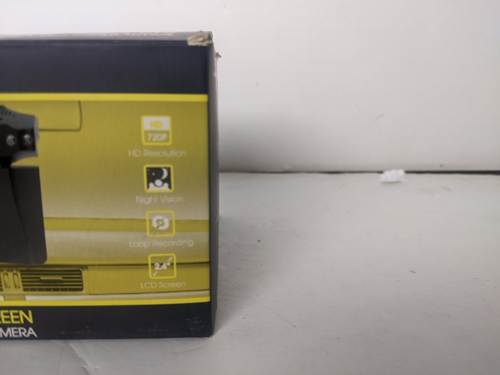 HYPE LCD flip screen dashboard camera 720 p. LCD Screen 2.4"