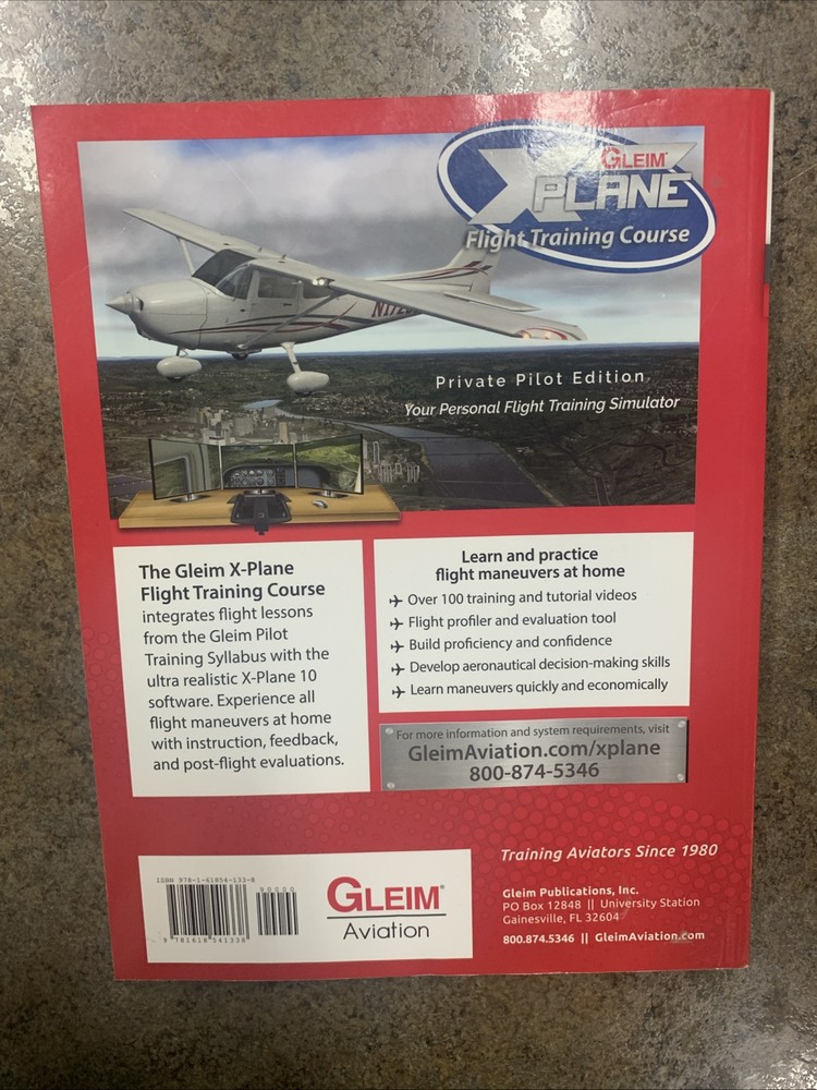 ✈️ Gleim Private Pilot Flight Maneuvers & Practical Test Prep 7th Ed VERY GOOD