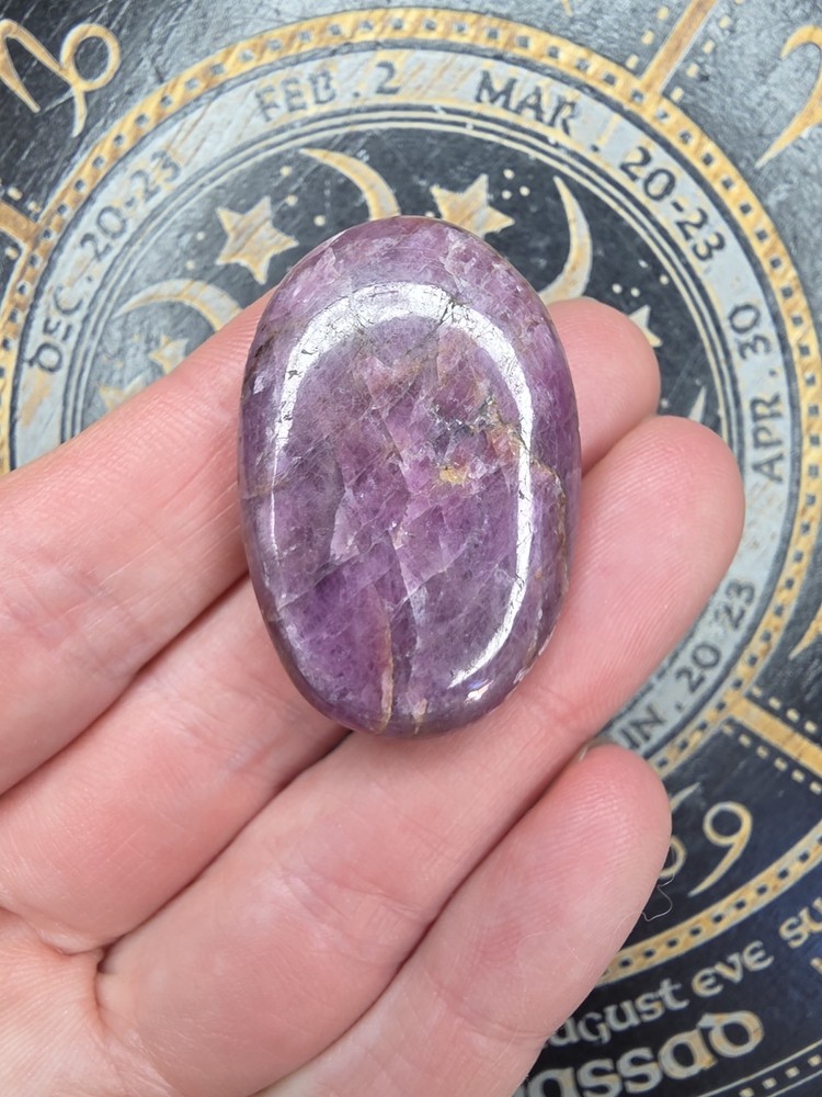 Ruby Extra Small Palmstone *sale* Uv Reactive