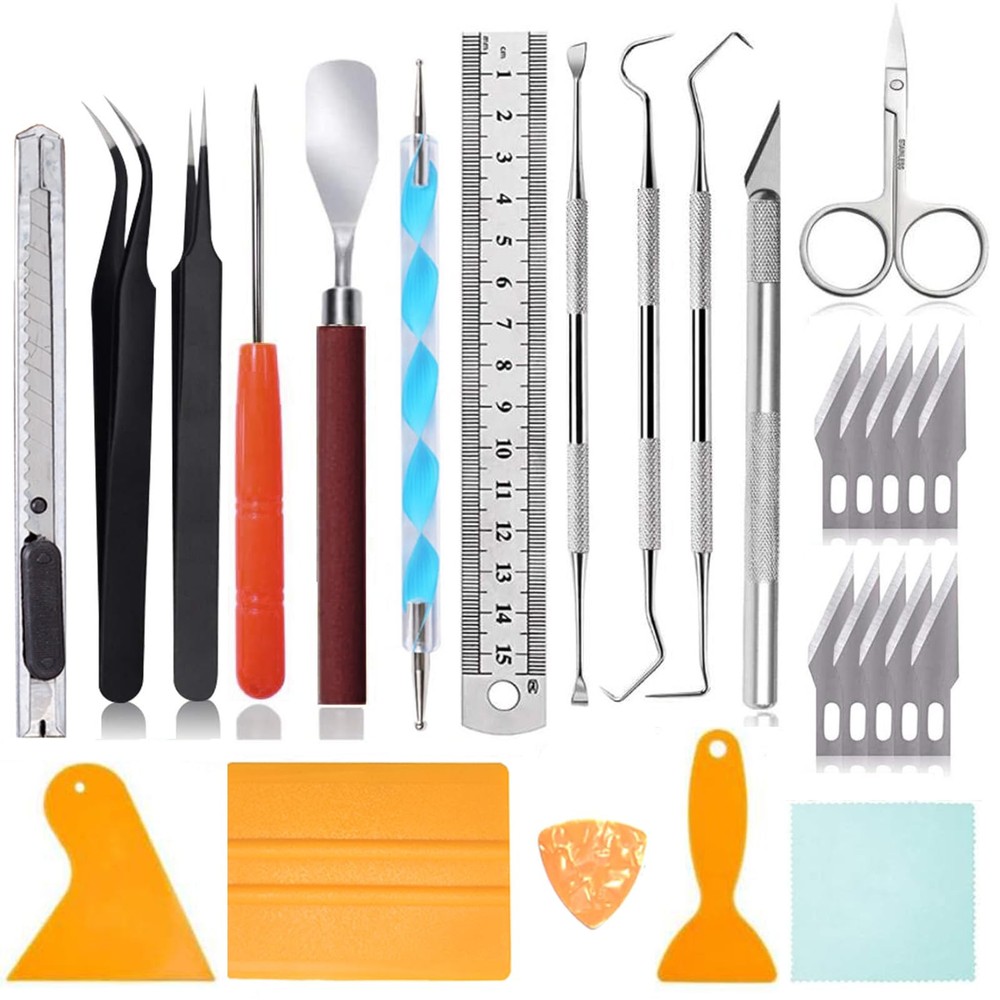 27 PCS Vinyl Weeding Tools Kit Premium Crafting Tools Basic Set for Cameos