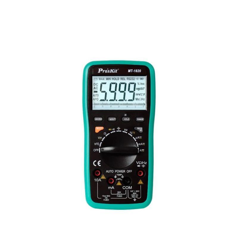 Pro'sKit MT-1820 Multimeter Professional Grade Digital