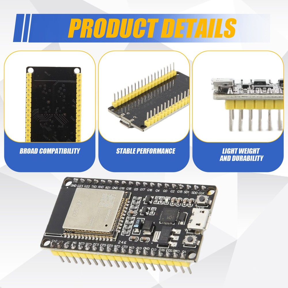 1 PIECE - Development Board WiFi + Bluetooth, Extremely Power Saving, Dual3274