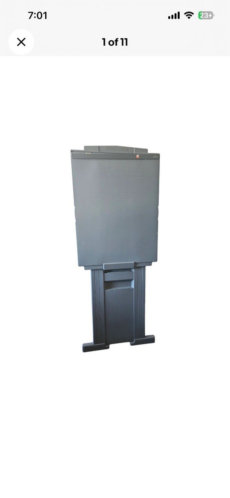 Quartet DuraMax Presentation Easel 200E 72" Whiteboard Flipchart Holder Gray