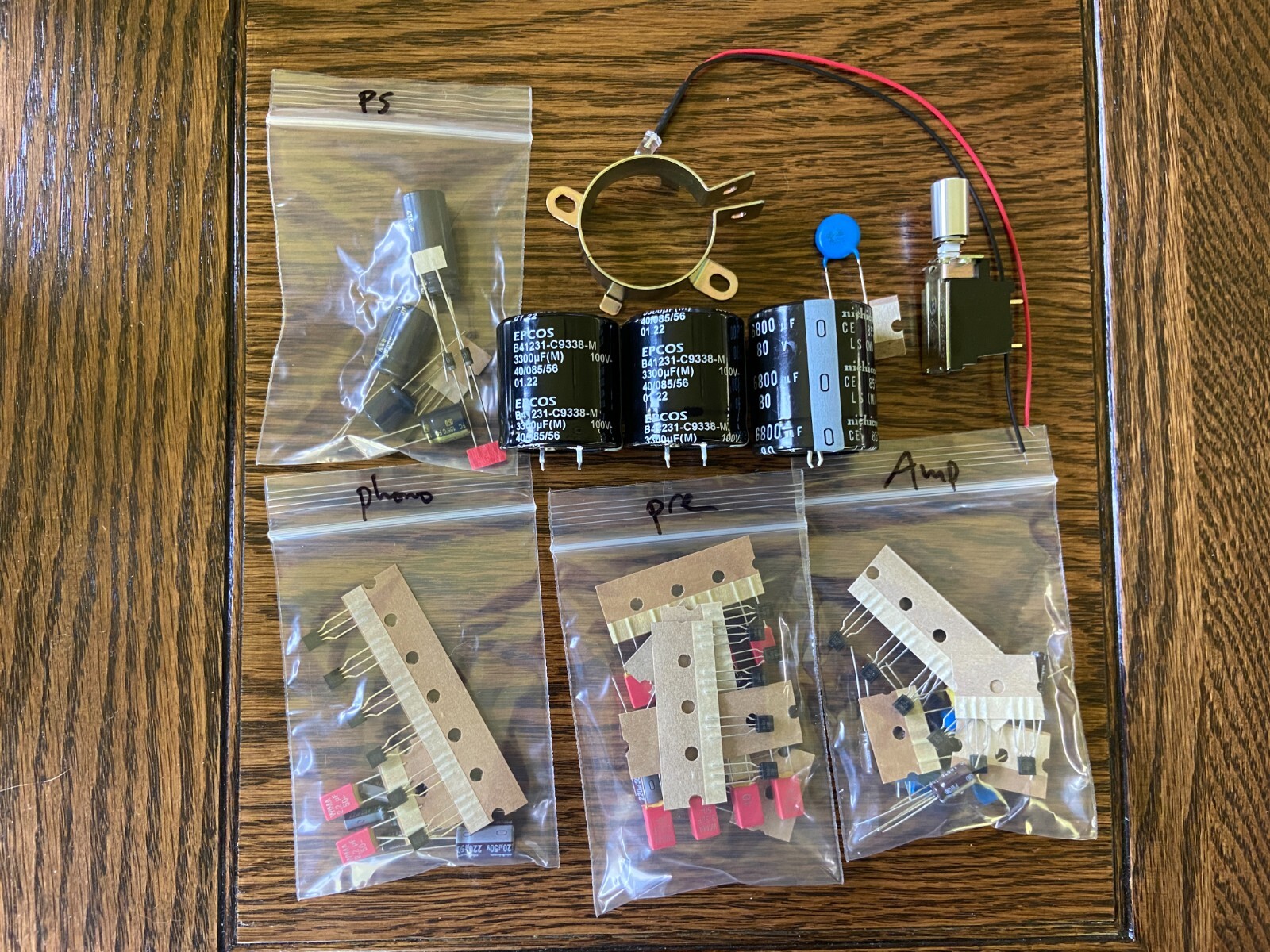 Marantz 1060 Complete Rebuild Kit High-Quality Amplifier Recap Transistors