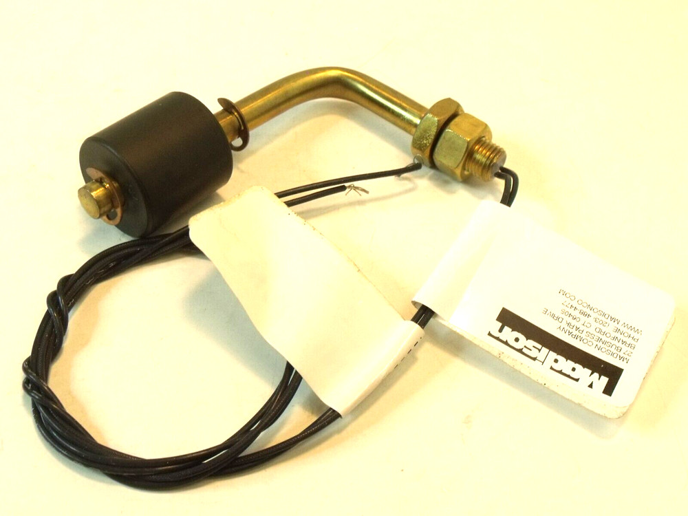 NIB Madison M4010 Brass 90° Side Mount Float Style Liquid Level Switch