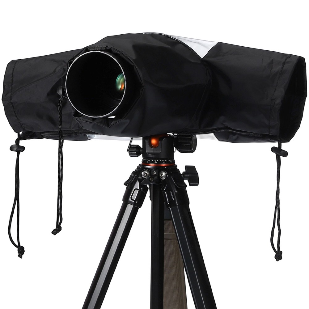 Camera Rain Cover, Waterproof Camera Sleeve Protector, Black