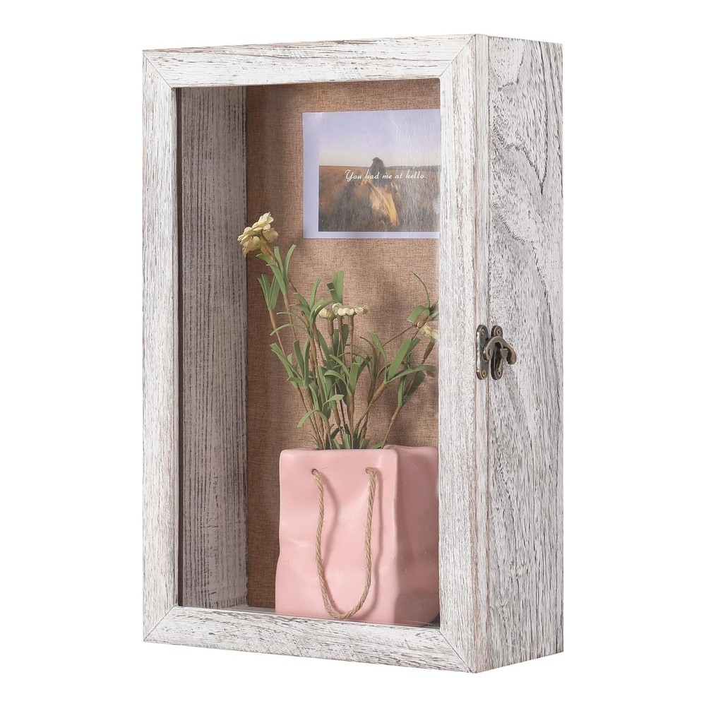11x17 Extra Deep Shadow Box, Exterior Depth 5in Shadow Boxes Display Cases fo...