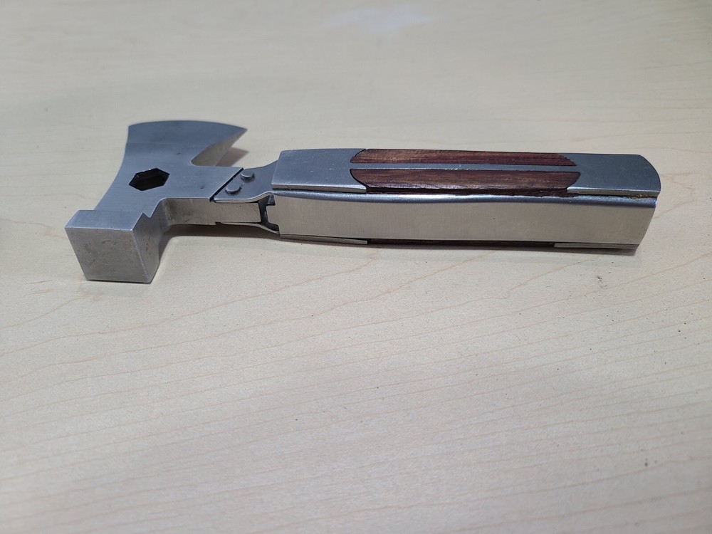 Sheffield Camper Axe-Head Multi Tool, Axe, Hammer, Screwdriver, etc...