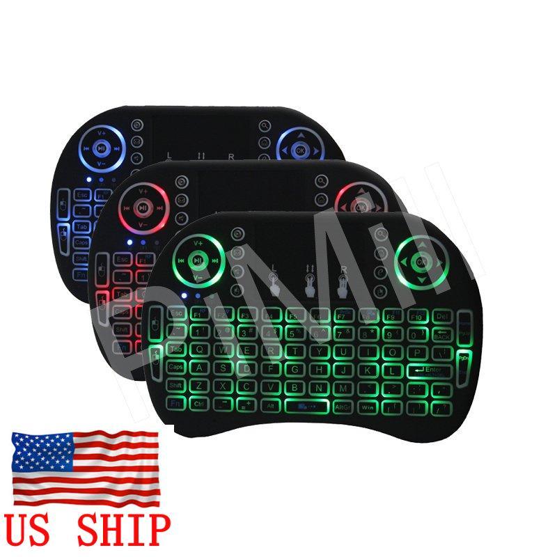 Mini 2.4G Backlight Wireless Touchpad Keyboard Air Mouse PC Pad Android TV Box