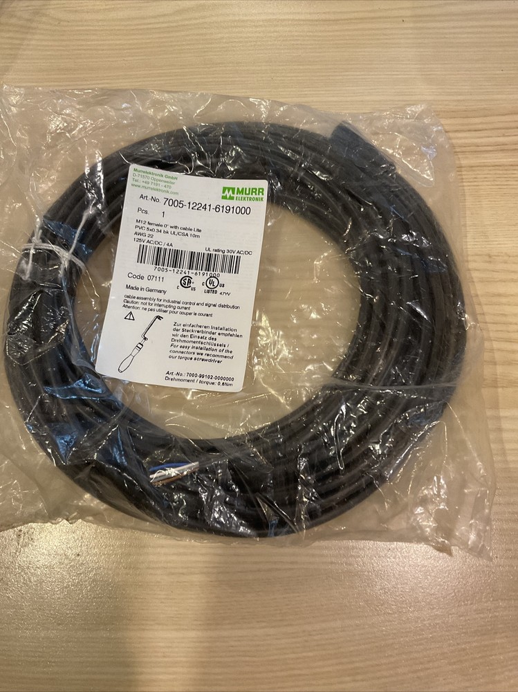Murr 7005-12241-6191000 Cable
