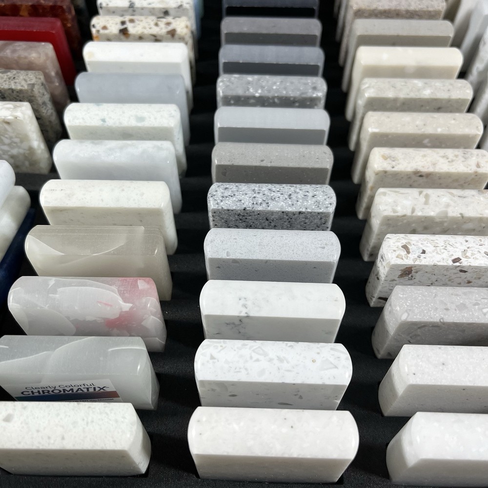 Avonite Aristech Studio Collection Quality Acrylic Resin Samples, 96 Pcs & Case