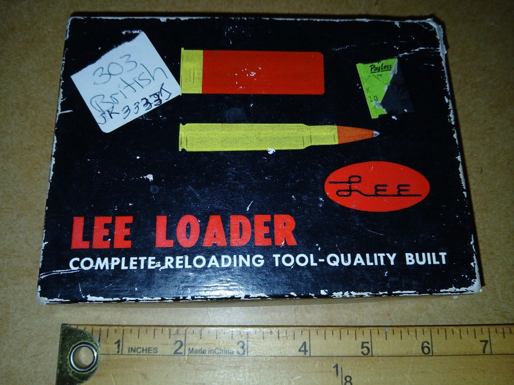 Lee 303 British Reloading Kit - Used
