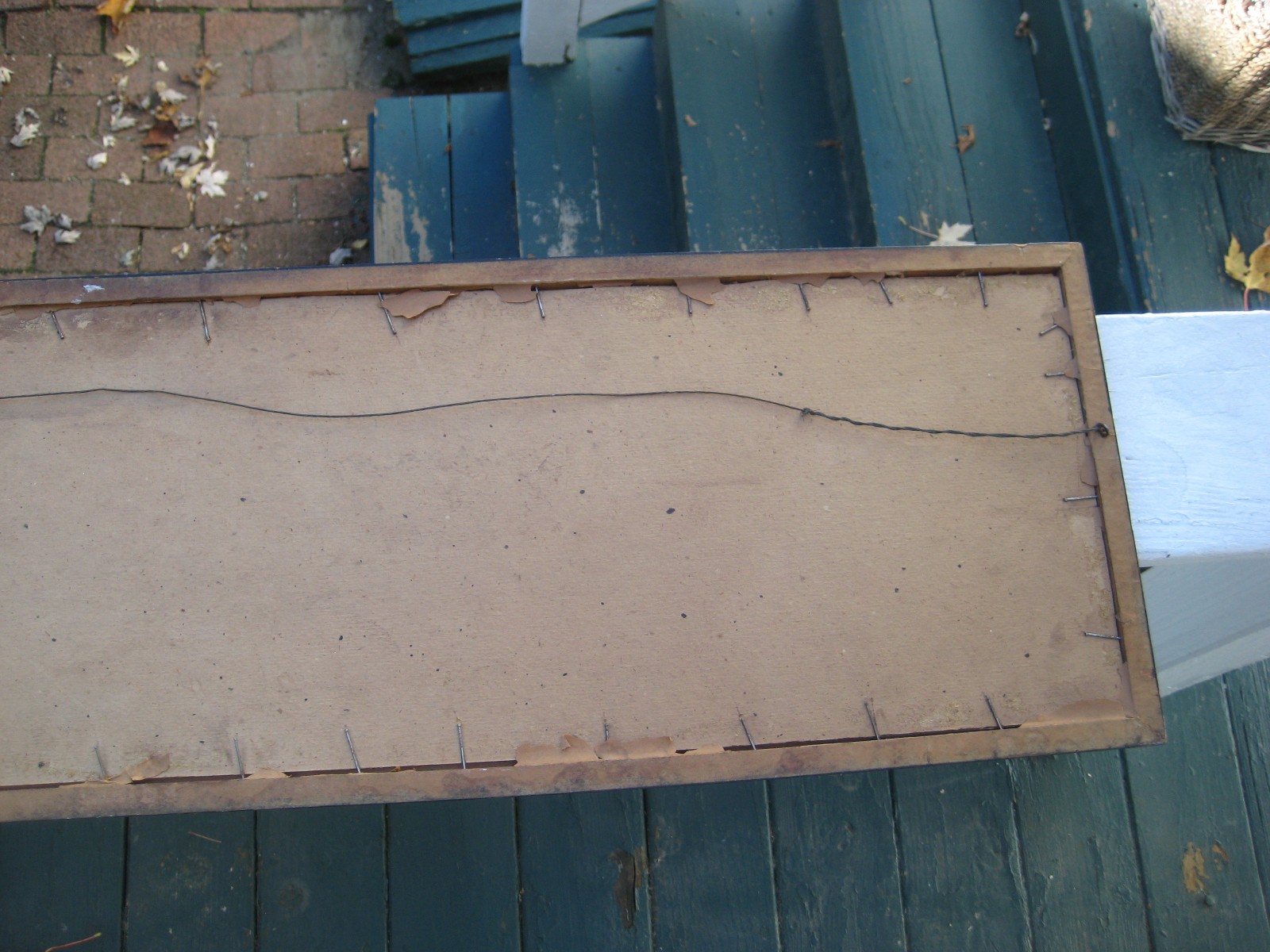 WWI 370th Aero Squadron Yardlong Back From France Named Pilot w/ Jack Russell