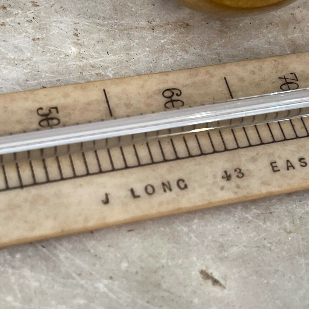 Antique Sikes' Hydrometer and Sikes' Tables book