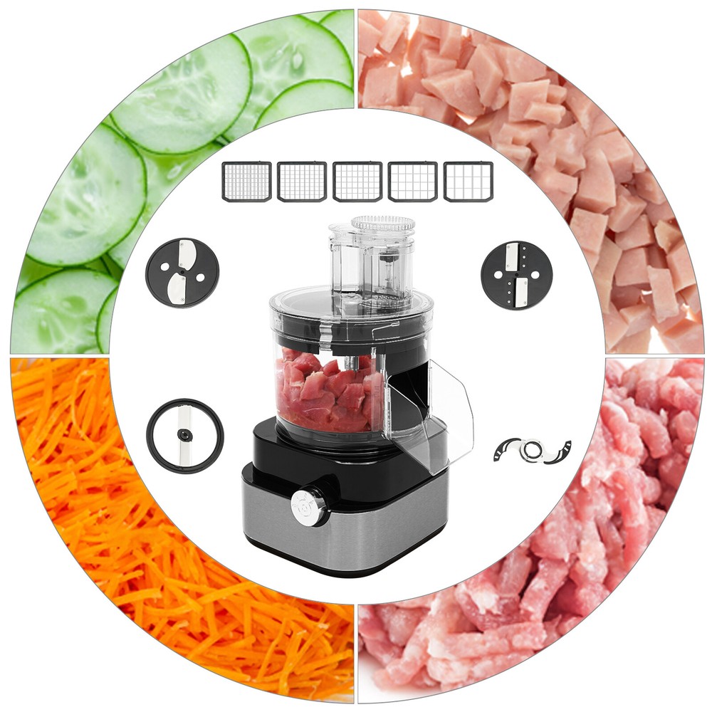 4 Discs Commercial Electric Vegetable Cutter Food Processor Vegetable Processor