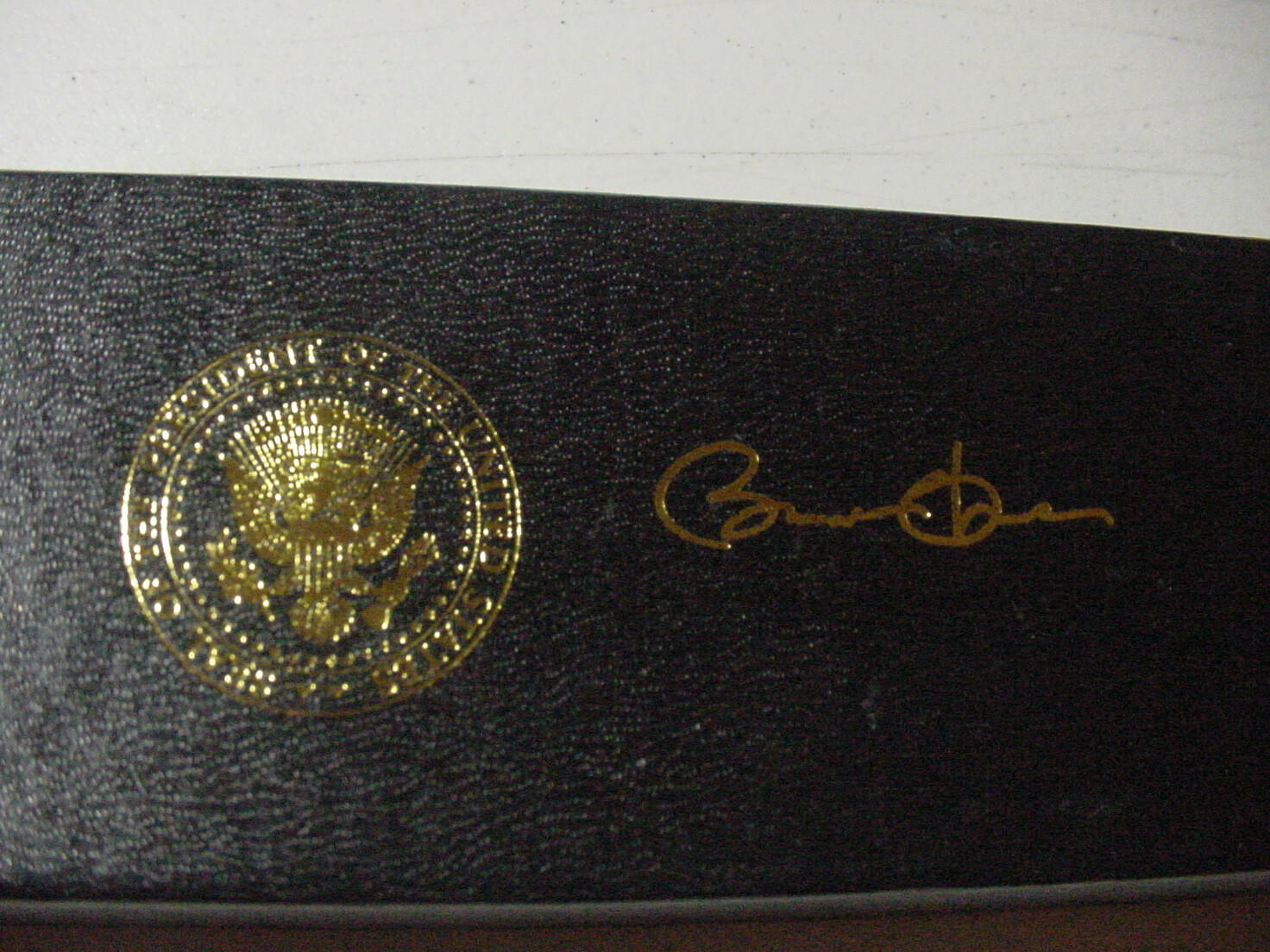 Presidential seal President BARACK OBAMA BLACK Ballpoint Pen - Free Shipping