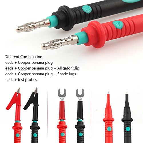 Multimeter Test Leads Kit Digital Multimeter Leads With Alligator Clips Replacea