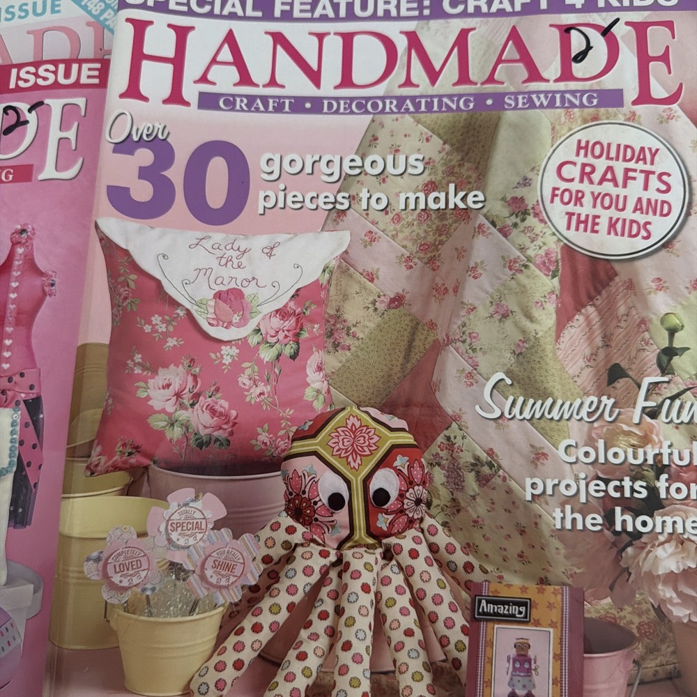 7x handmade magazine craft decorating sewing ideas patterns