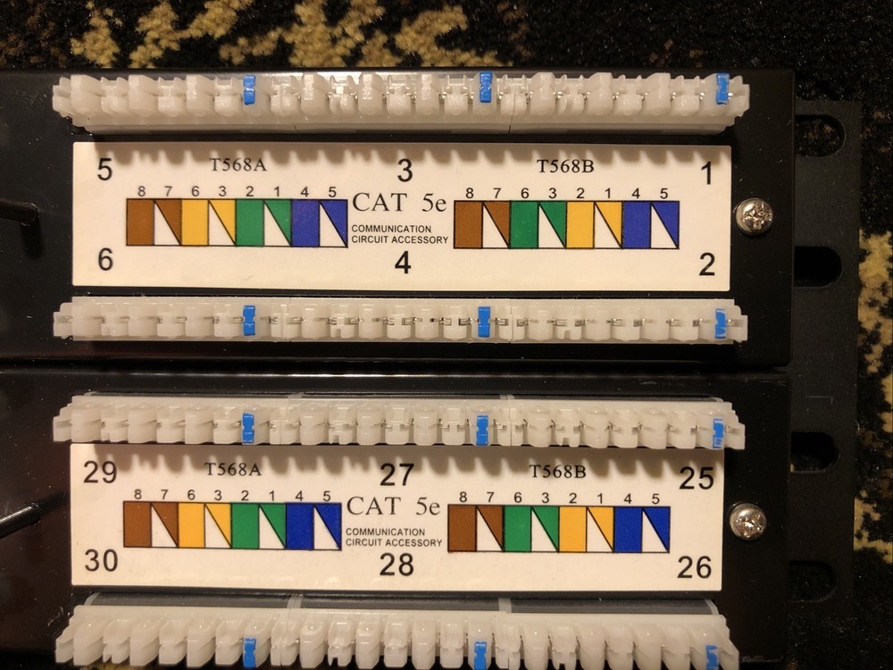 SPRINT (SP-PP-C5E48-HD) 48-Port CAT 5e PATCH PANEL ITEM CODE: 4420207500