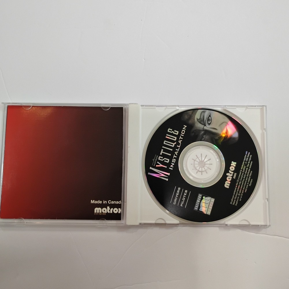 Matrox Mystique Installation Drivers 20005 Installation 1996 Software Player