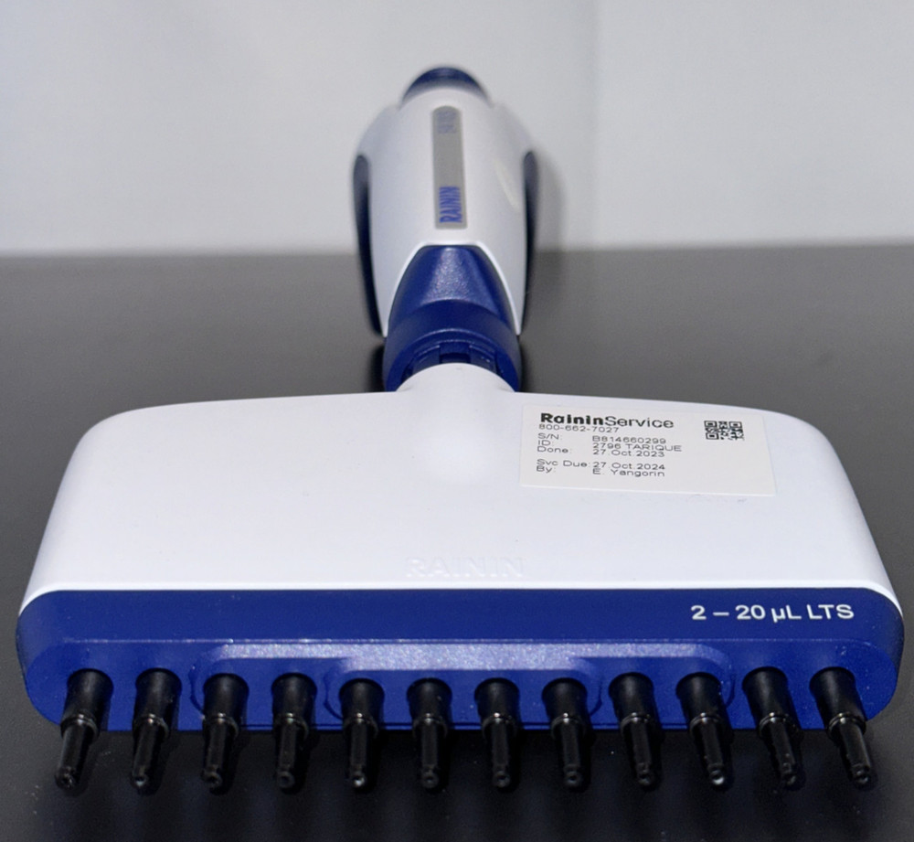 Rainin E4 Electronic Multi Pipette E12-20XLS+