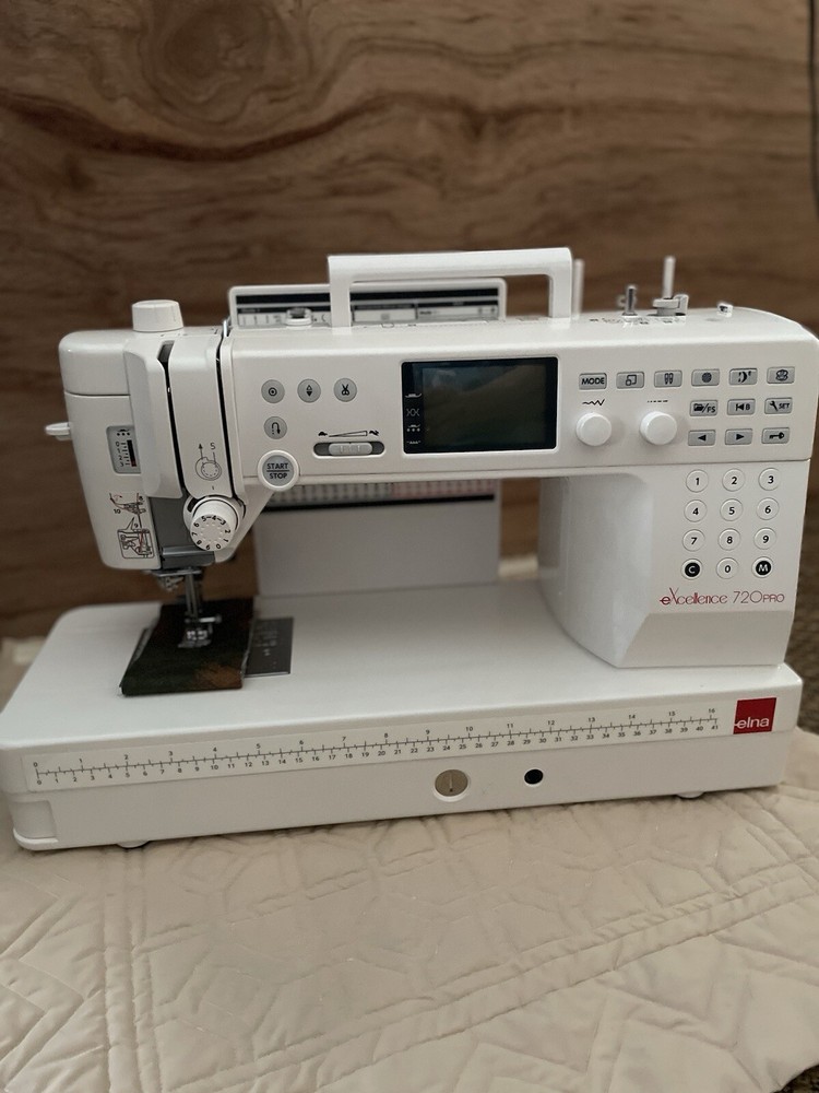 Elena eXcellence 720 Pro Computerized Sewing Machine