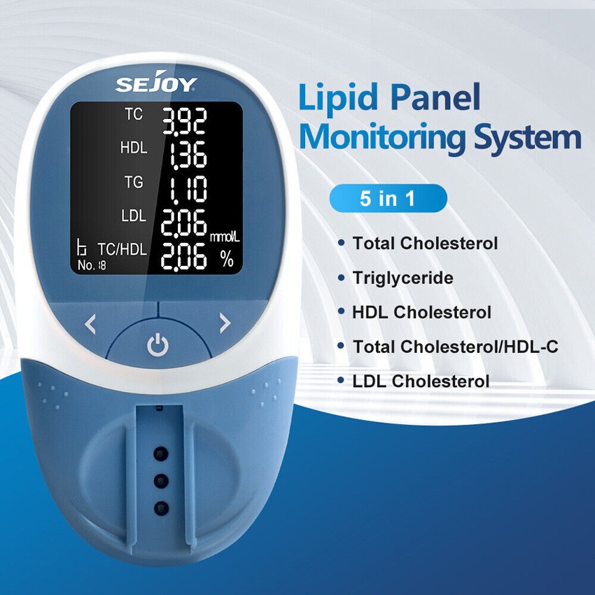Cholesterol Multifunction One Machine 5 in 1 Blood Lipid Analyzer Triester