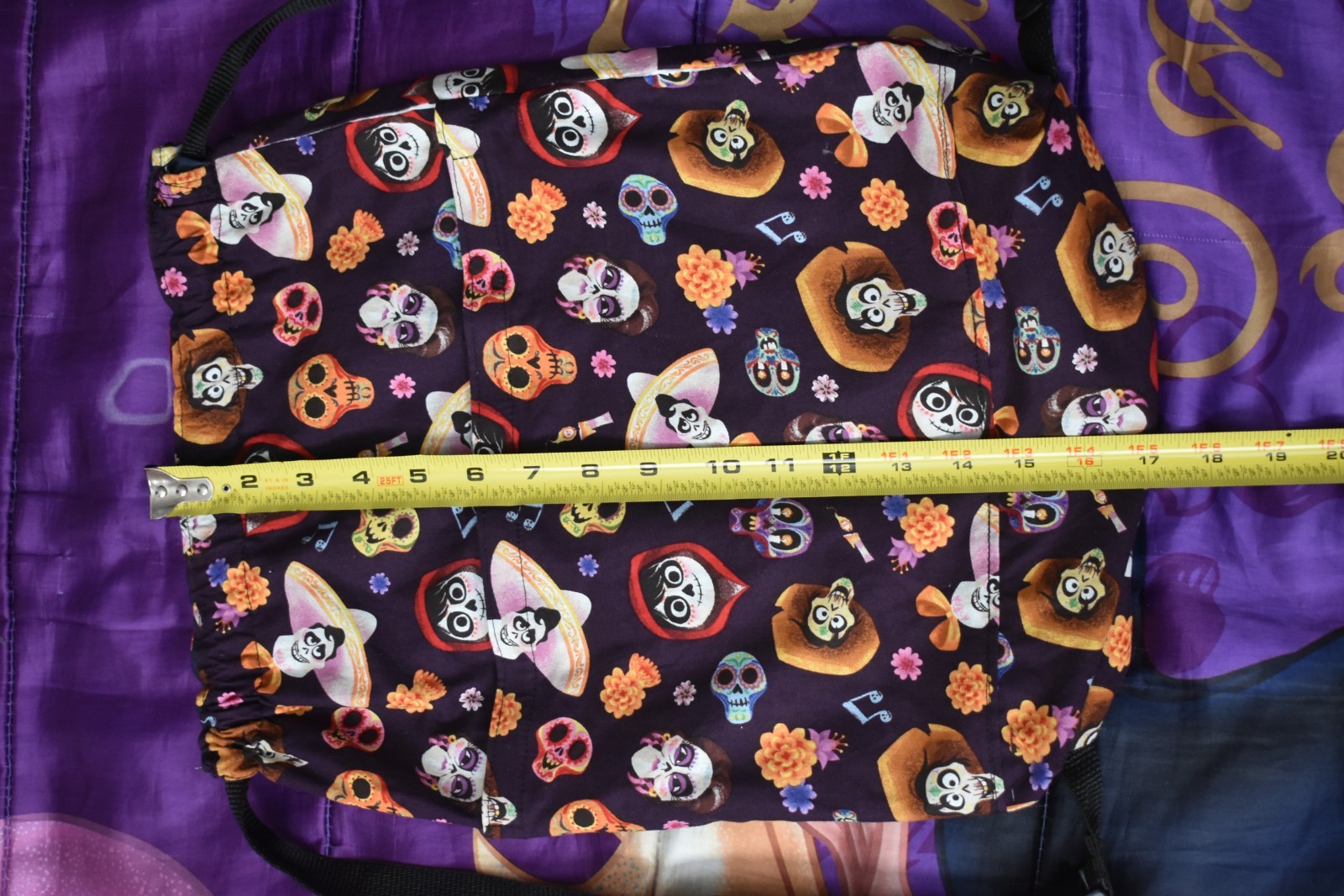 Disney Coco Miguel Hector Ernesto de la Cruz Imelda Drawstring bag tote Backpack