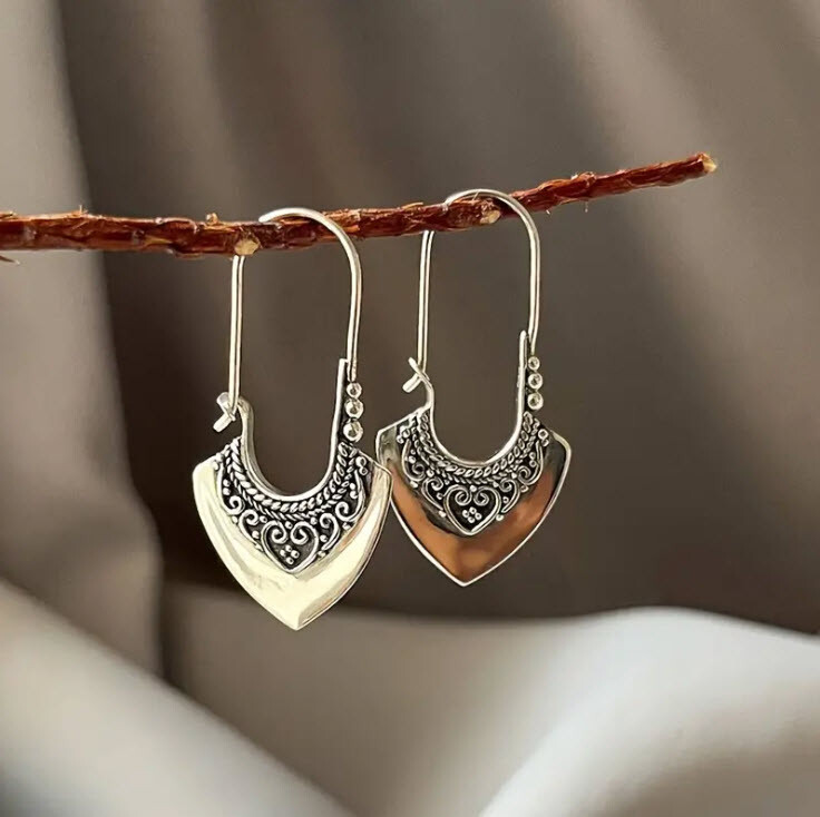 BRIGHTON BEACH  Geometric Hoop Earrings